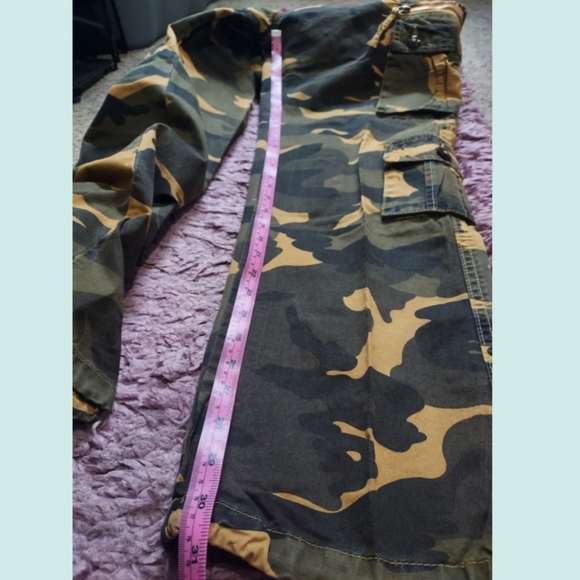 Camouflage Cargo Men Pants - Picture 6 of 7
